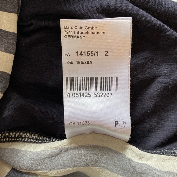 Marc Cain Cotton and Silk top Size 8 - Picture 5 of 7